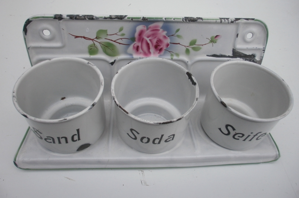 Sand, Soda, Seife mit Rosen