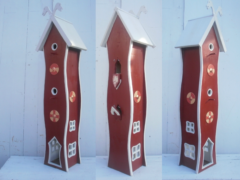 Vogelhaus Wikingerturm "Thor"